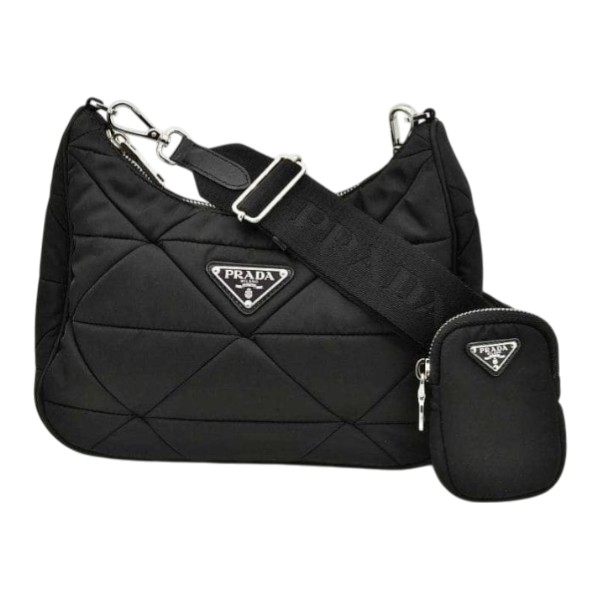 パデッドRe-Nylon ショルダーバッグ 1BC151