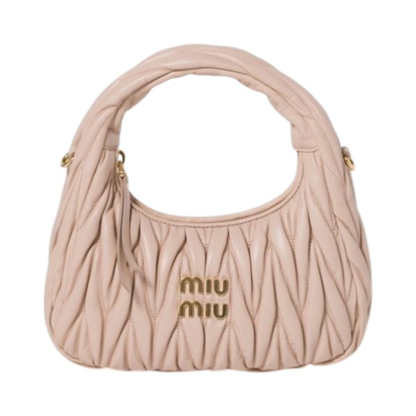 ワンダーマテラッセレザーホーボーバッグ 5BC12