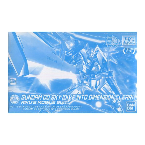 1/144 HGBD ガンダムダブルオースカイ  ダイブイントゥディメンションクリアVer.  「ガンダムビルドダイバーズ」