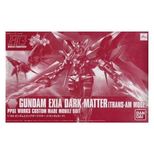 1/144 HGBF PPGN-001  ガンダムエクシアダークマター トランザムモード  「ガンダムビルドファイターズ」