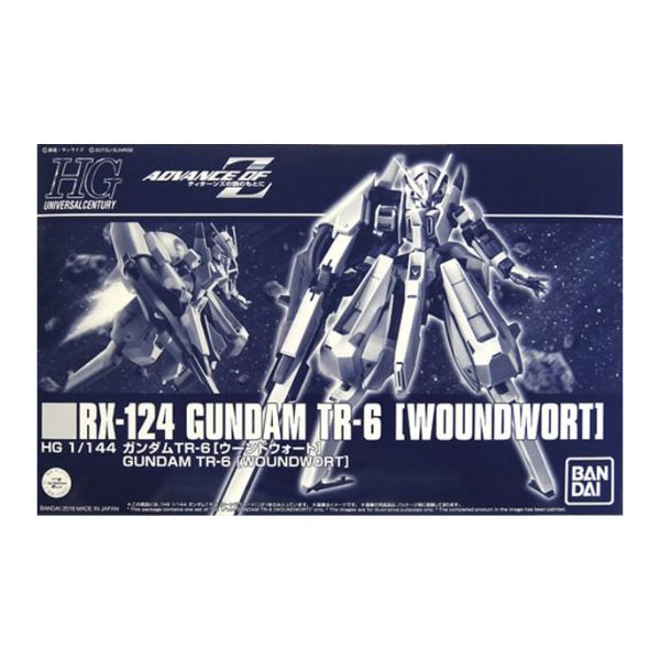 1/144 HGUC RX-124  ガンダムTR-6 ウーンドウォート  「ADVANCE OF Z ～ティターンズの旗のもとに～」