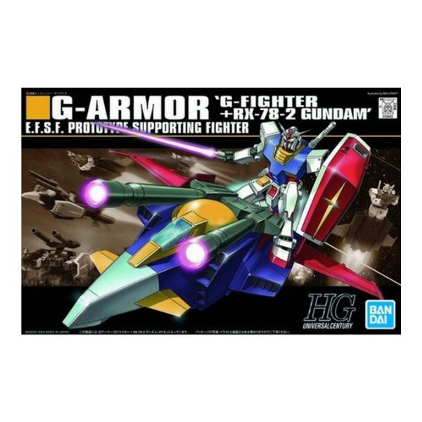 HGUC Gアーマー(G-ファイター+RX-78-2 ガンダム)  「機動戦士ガンダム」 シリーズNo.050 