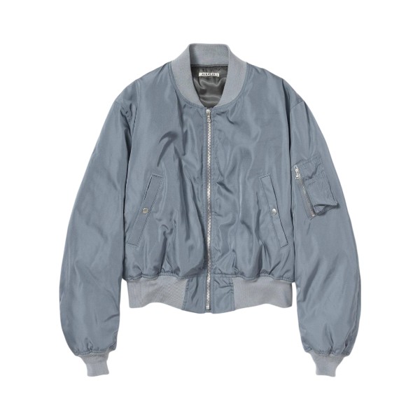 HIGH DENSITY SILK TWILL FLIGHT BLOUSON
