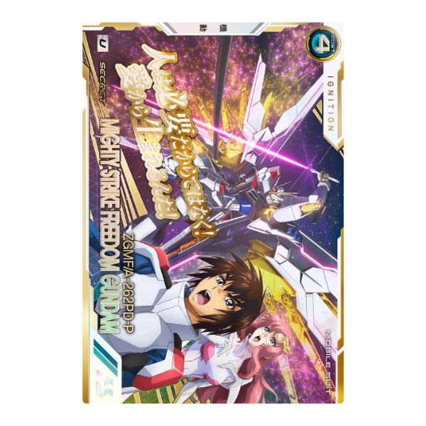 'シークレット)マイティーストライクフリーダムガンダム