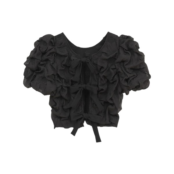 W FACE CLOUD PUFF SLEEVE TOPS