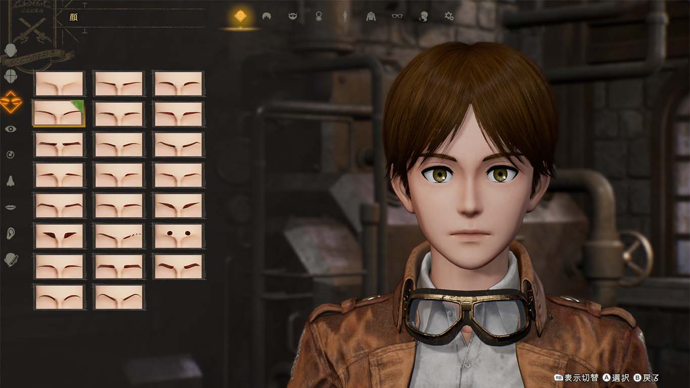 進撃の巨人3ゲーム画面01